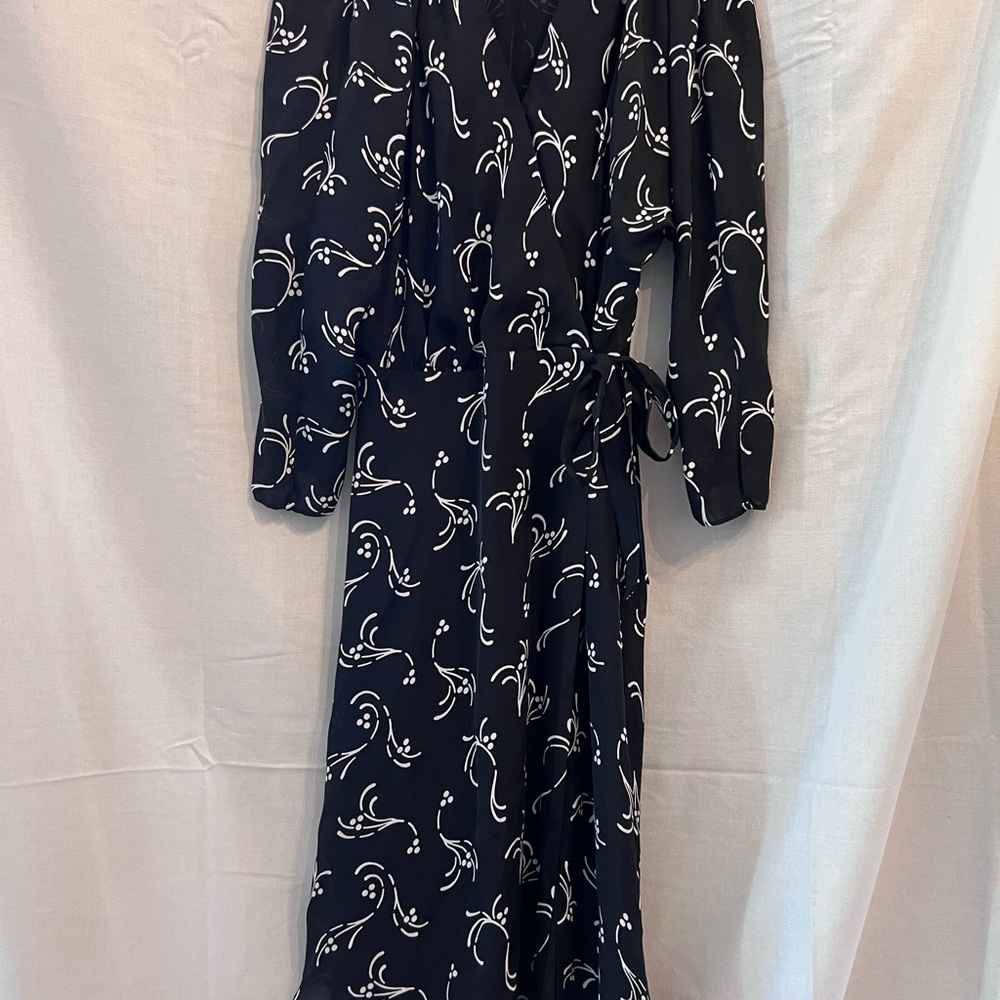Joie Blue and White Bishop Sleeve Sundress